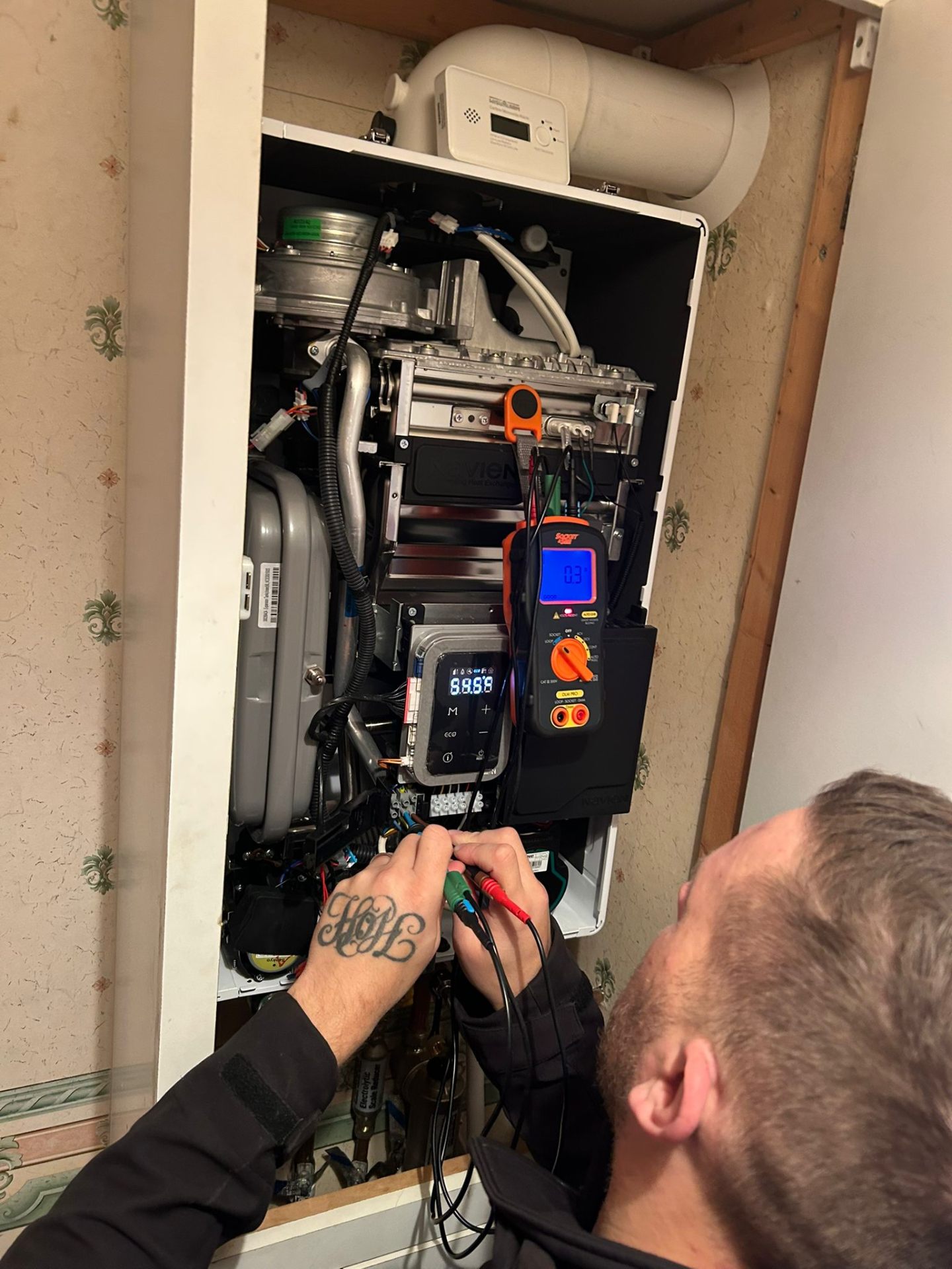 Annual LPG boiler service in Oakham