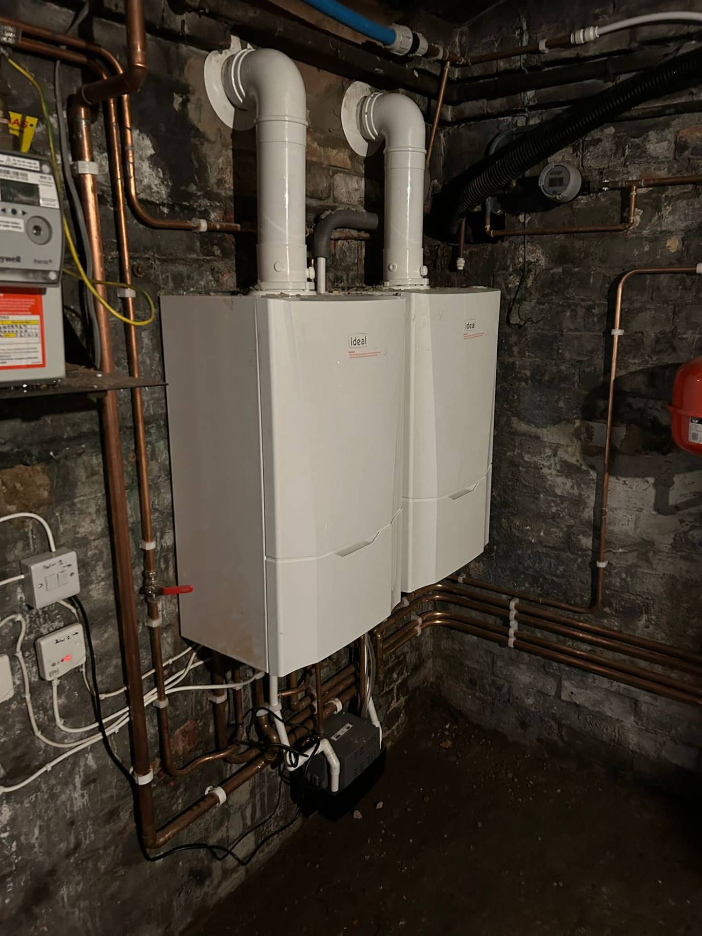 Recent Worcester Bosch combi boiler installation in Corby